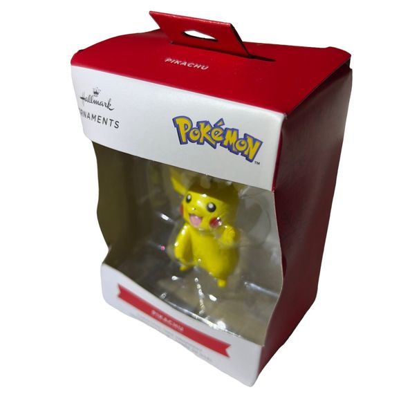 Hallmark 2021 Nintendo Pokémon PIKACHU 2.5” Christmas Tree Ornament Collector - Picture 5 of 7
